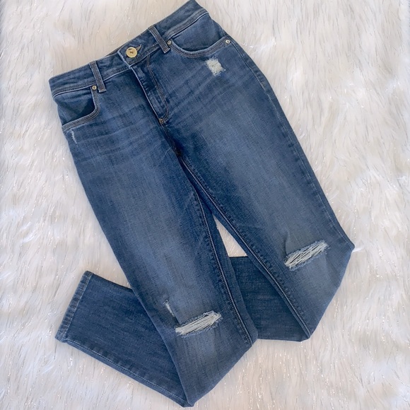 DL1961 Distressed Denim Jeans - Picture 4 of 7